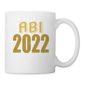Abitur Gymnasium Damen und Herren Abi 2022 - Tasse - Weiß - Rechts