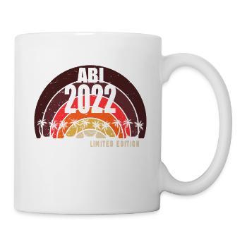Abitur Gymnasium Damen und Herren Abi 2022 - Tasse - Weiß - Rechts