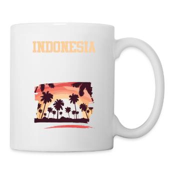 Indonesia 2022 - Tasse - Weiß - Rechts