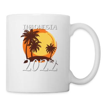 Indonesia 2022 Palm Trees - Mug - white - Right