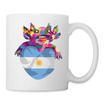 Argentine Drapeau Amérique du Sud Drapeau argentin - Mug blanc - blanc - Droite