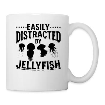 Jellyfishes Jellyfish Lover Ich Leicht Von Quallen - Tasse - Weiß - Rechts