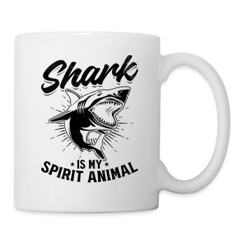 Shark Is My Spirit Animal Shark Great White Shark - Mug - white - Right