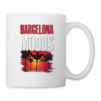Barcelona Mode - Mug - white - Right