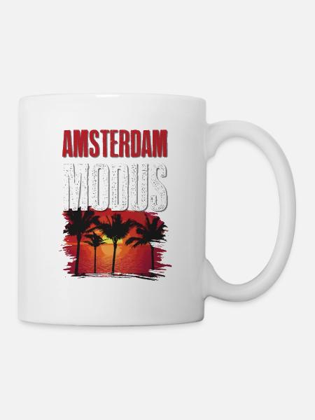 Amsterdam Modus - Tasse - Weiß