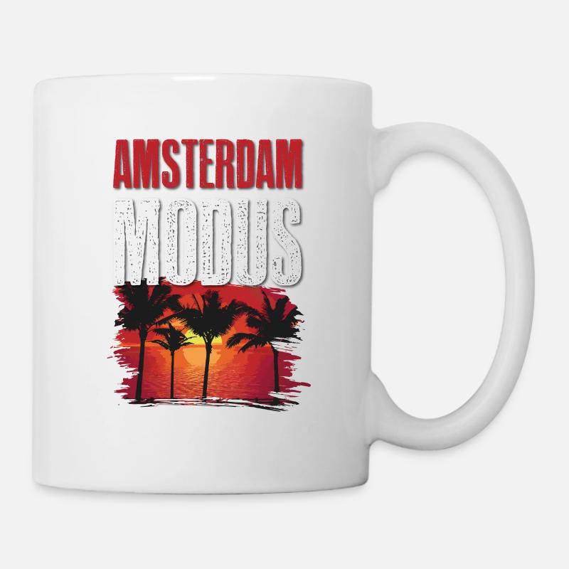 Amsterdam Modus - Tasse - Weiß