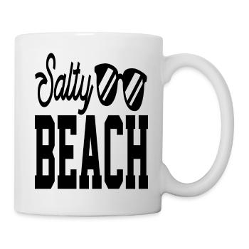 Salty Beach Holiday Summer Sun Beach - Mug - white - Right