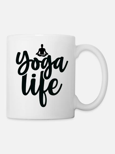 Yoga Life - Mug - white