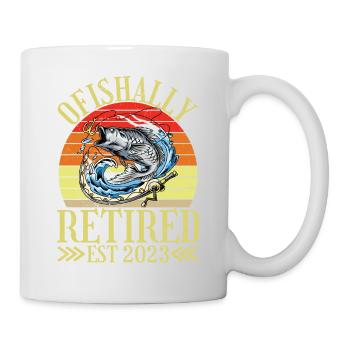 Officiellement retraité est 2023 Plus mon problème - Mug blanc - blanc - Droite