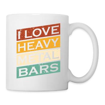 I love Heavy Metal Blacksmith Bladesmith - Mug - white - Right