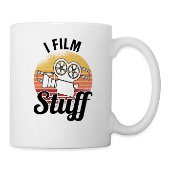 Regisseur Filmemacher Spielfilm Film - Tasse - Weiß - Rechts