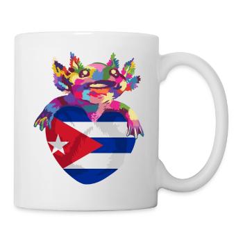 Kuba Flagge Karibik Urlaub Cuba Reise Havanna - Tasse - Weiß - Rechts