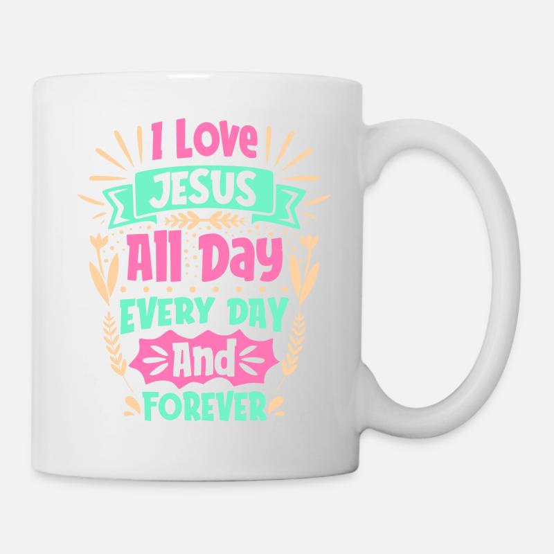 I Love Jesus - Mug - white