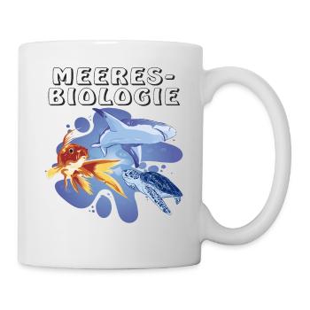 MEERESBIOLOGIE - Tasse - Weiß - Rechts