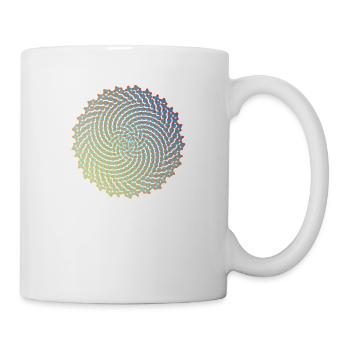 Sunflower Seeds Fibonacci Spiral Golden Ratio Math - Mug - white - Right