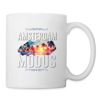 Amsterdam Modus - Tasse - Weiß - Rechts