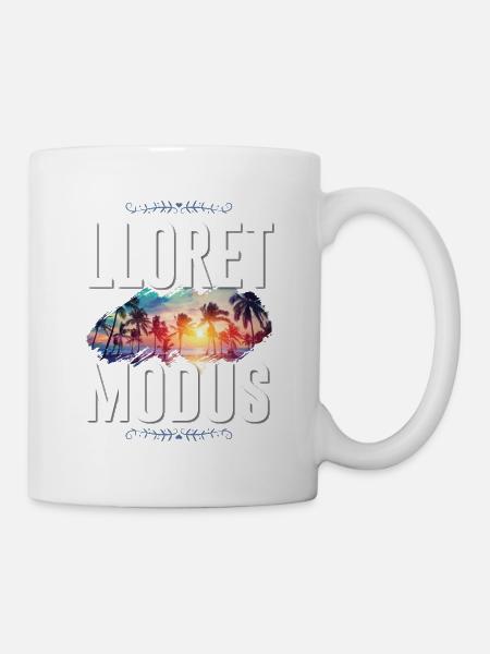 Lloret De Mar Modus - Tasse - Weiß