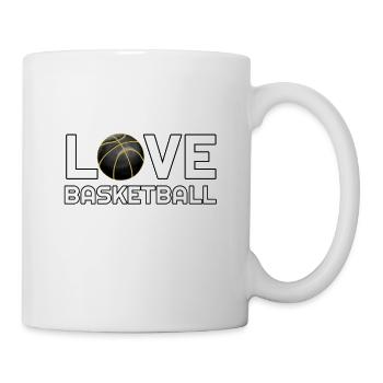 Love Basketball Basketball Tournament Club - Mug - white - Right