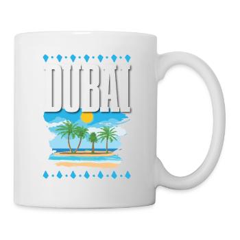 Dubai - Tasse - Weiß - Rechts
