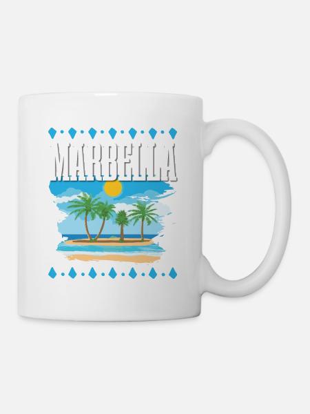 Marbella - Tasse - Weiß
