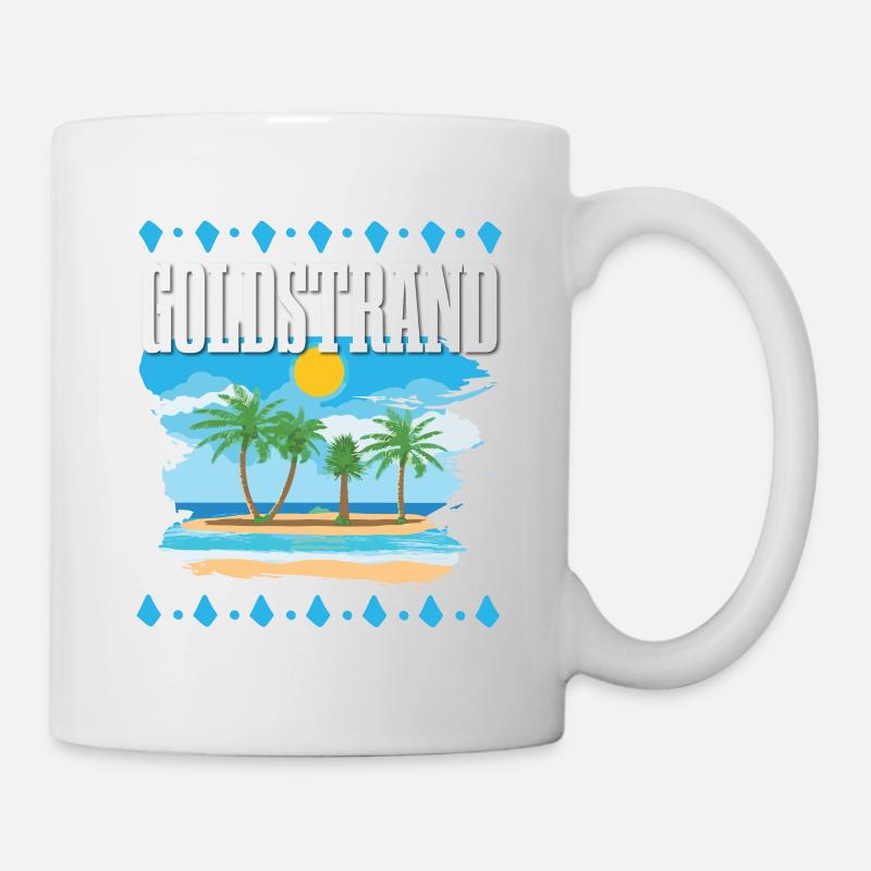 Goldstrand - Tasse - Weiß