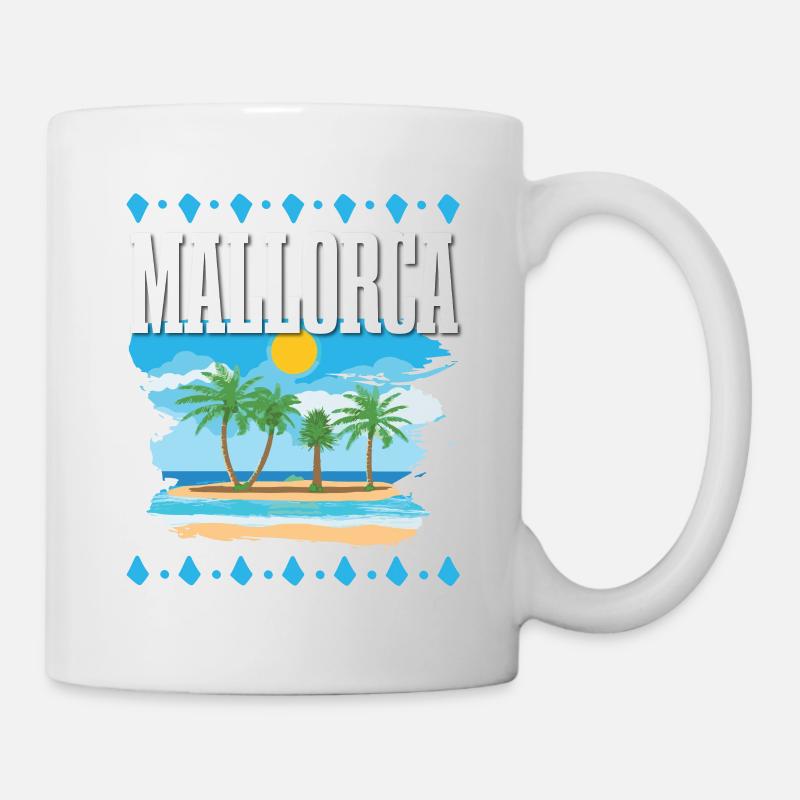 Majorque - Mug blanc - blanc