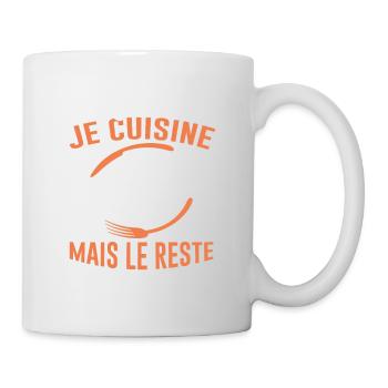 Cuisine Cuisinier Restaurant Cadeau Cuisinière Bbq - Mug blanc - blanc - Droite
