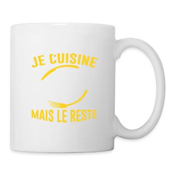 Cuisine Cuisinier Restaurant Cadeau Cuisinière Bbq - Mug blanc - blanc - Droite