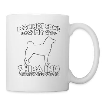 Shiba Inu Dog Training Dog Lover Motif Akita - Mug blanc - blanc - Droite
