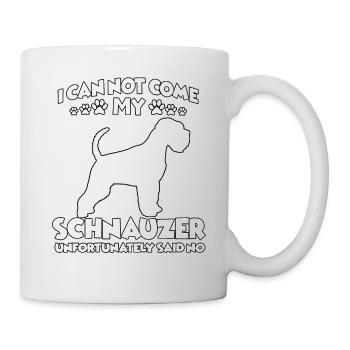 Drôle d’amoureux des chiens géants - Mug blanc - blanc - Droite