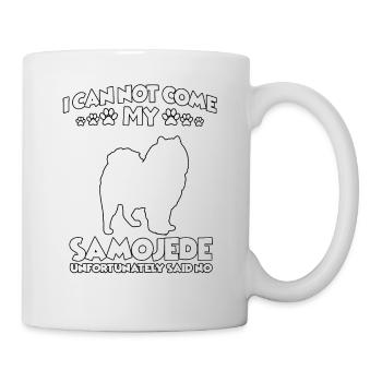 Samojeden Hundetraining Motiv Samojeden Hundespazi - Tasse - Weiß - Rechts
