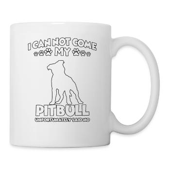 Pitbull Dog Training Dog Lovers Motif Pitbull - Mug blanc - blanc - Droite