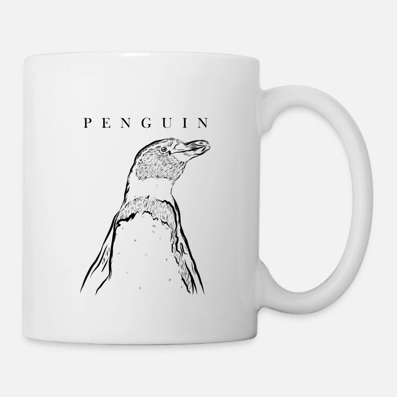 Seevogel Königspinguin Kaiserpinguin Pinguin - Tasse - Weiß