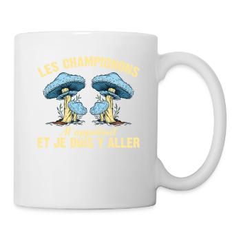 Champignon Forêt Idée Cadeau Nature Automne Hobby - Mug blanc - blanc - Droite
