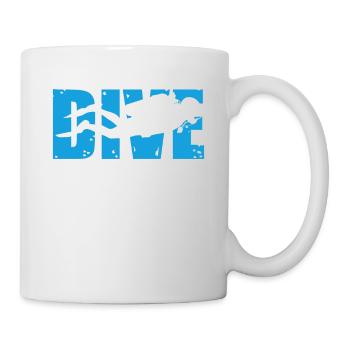 Diving Sport Sea Birthday Gift Idea Fish - Mug - white - Right