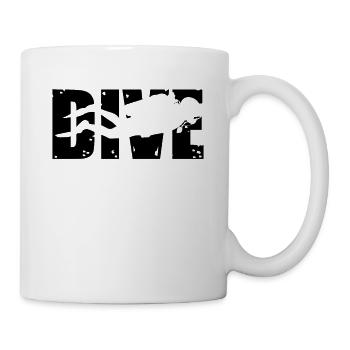 Diving Sport Sea Birthday Gift Idea Fish - Mug - white - Right