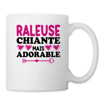 Raleuse Chiante Mais Adorable - Mug blanc - blanc - Droite