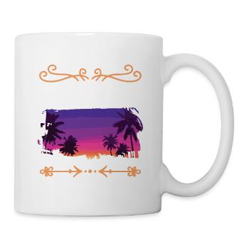 Cancun - Tasse - Weiß - Rechts