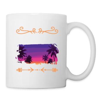 Lissabon - Tasse - Weiß - Rechts