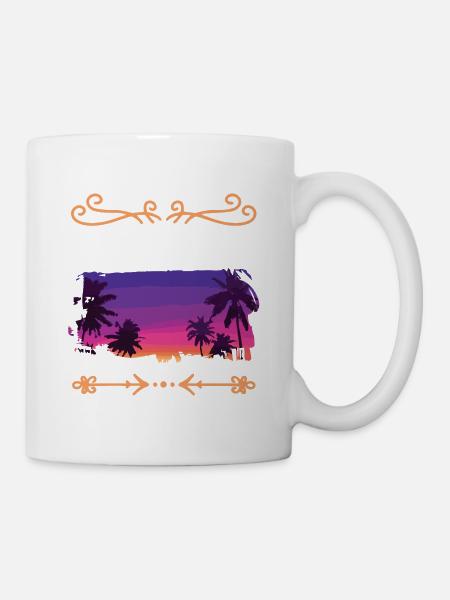 Lissabon - Tasse - Weiß