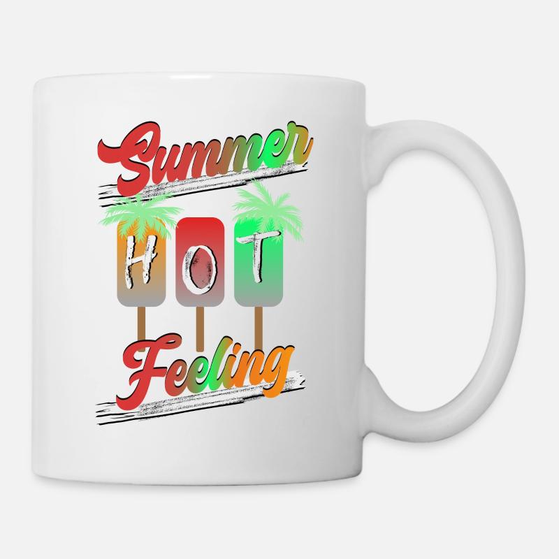 Summer Feeling - Tasse - Weiß