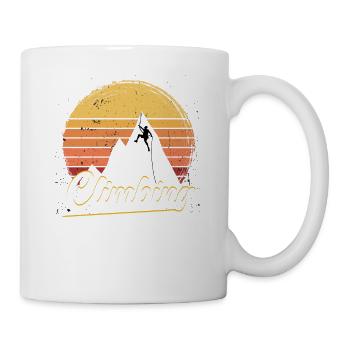 Kletterleidenschaft - Tasse - Weiß - Rechts