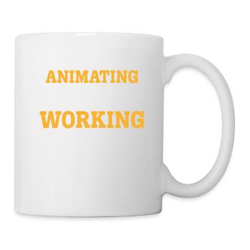 LE PIRE JOUR D’ANIMATION EST MEILLEUR QUE LE MEILLEUR DA - Mug blanc - blanc - Droite