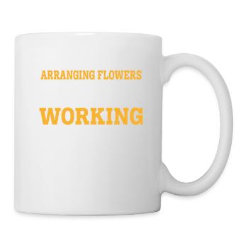 LE PIRE JOUR POUR ARRANGER LES FLEURS EST MEILLEUR QUE LE - Mug blanc - blanc - Droite