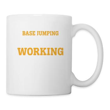LE PIRE JOUR DE BASE JUMP EST MEILLEUR QUE LE MEILLEUR - Mug blanc - blanc - Droite