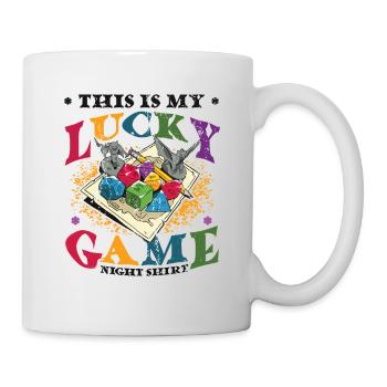 This is my lucky board game - Mug - white - Right