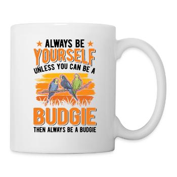 Perruche Budgerigar Welli - Mug blanc - blanc - Droite