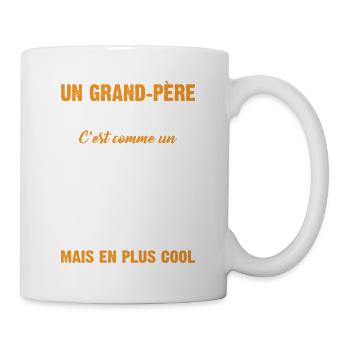 Grand-père Chasseur Anniversaire Cadeau Cool Noël - Mug blanc - blanc - Droite