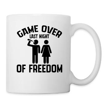 Game Finished Last Night of Freedom Marriage Love - Mug - white - Right