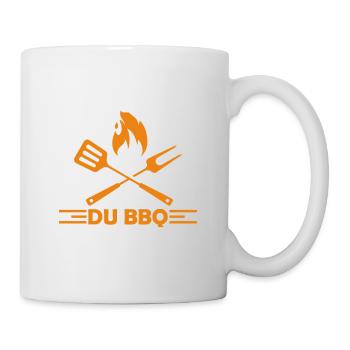Le Roi Du Bbq C'est Papa Fête Des Pères Cadeau Bbq - Mug blanc - blanc - Droite